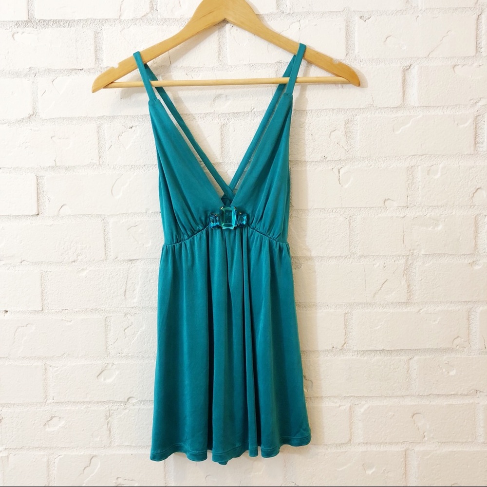 Express Turquoise Tank Top
